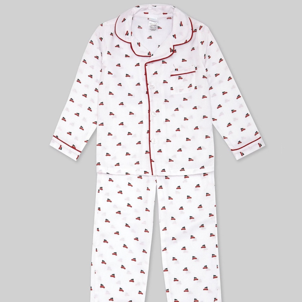 Edgehill Collection Long Sleeve Holiday Pajama Set